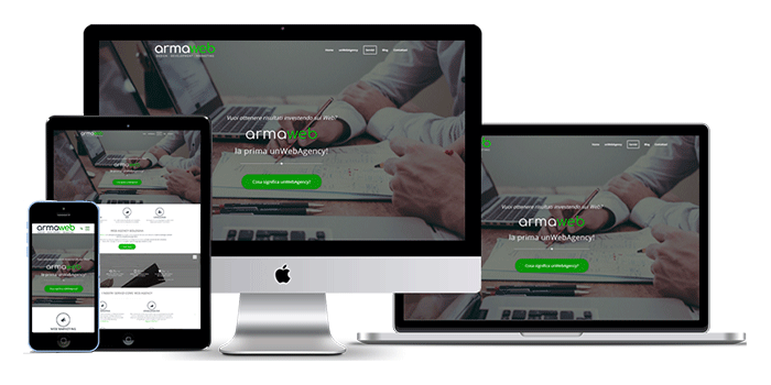Realizzazione siti web aziendali - Sito aziendale responsive e moderno - immagine